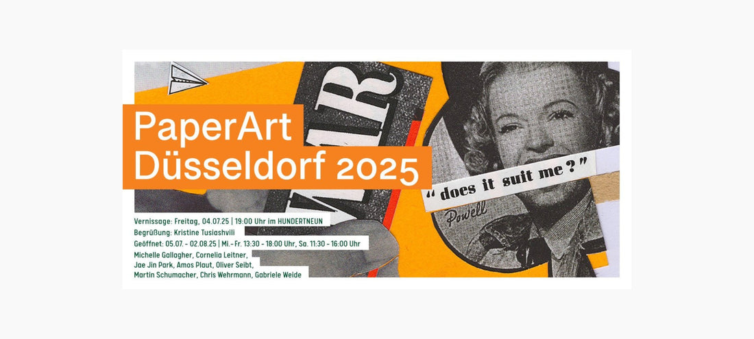 PaperArt Düsseldorf 2025: Erlebe Amos Plaut & die Vielfalt der Papierkunst im HUNDERTNEUN Raum für Kunst!