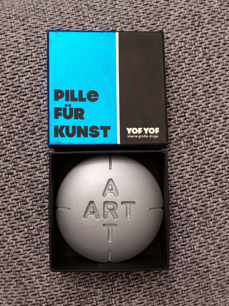 Pille für die Kunst von Amos Plaut