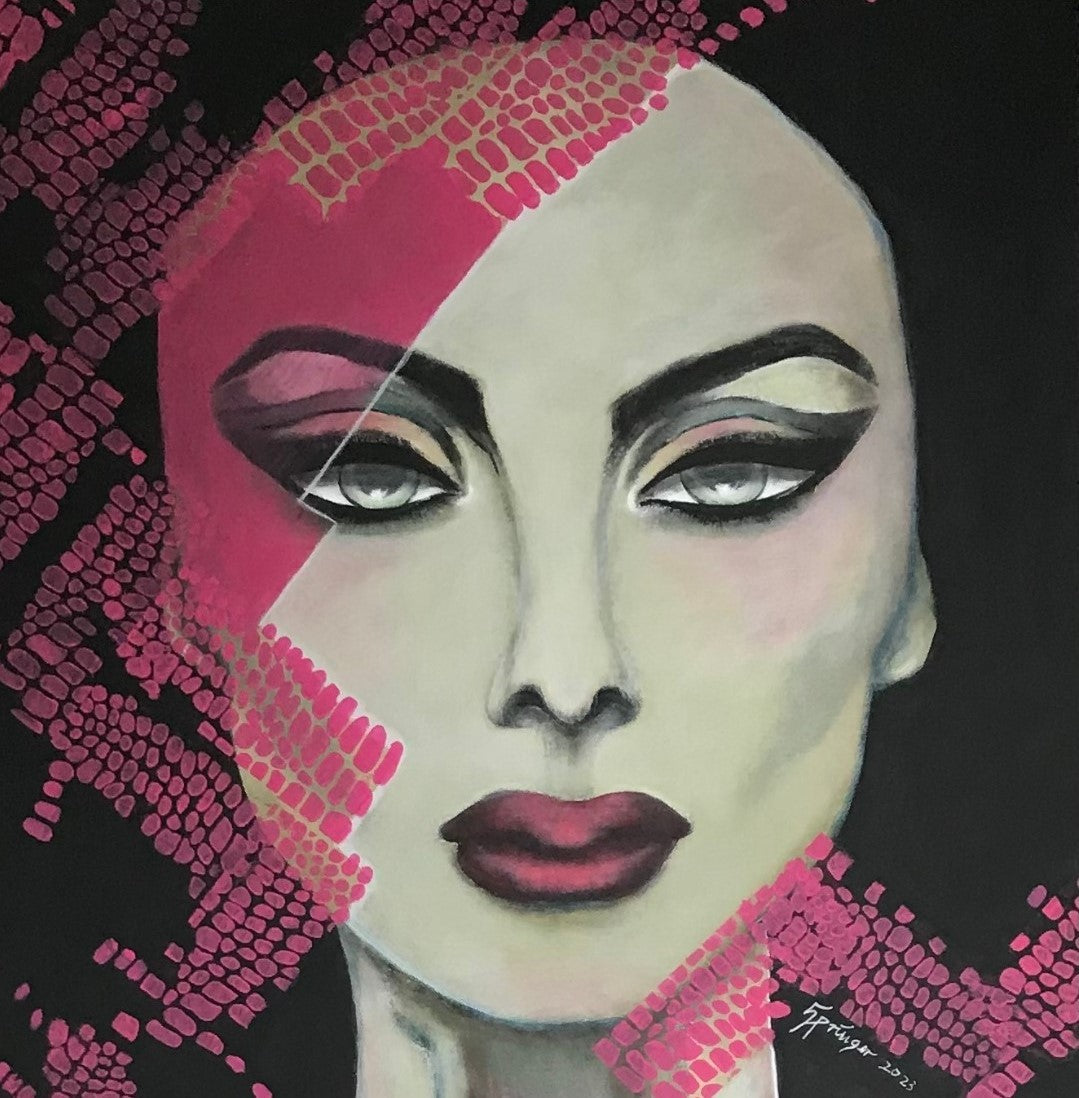 Das Bild ‘1001 Nacht Nr. 3’ von Gabriele Springer ist ein Acrylgemälde auf Leinwand mit den Maßen 80x80 cm. Es zeigt eine lebendige Komposition aus kräftigen Farben, die an orientalische Nächte erinnern. Die Farben verlaufen ineinander und erzeugen ein dynamisches, fast hypnotisches Muster. Die Texturen und Farbverläufe vermitteln ein Gefühl von Tiefe und Bewegung.