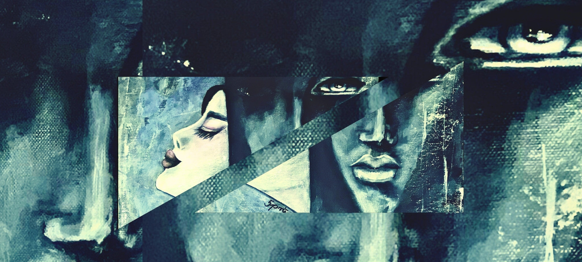 Header Design von Simone Kratzsch für die Fashionkollektion von SOULFASHION Lyrikherz & Springer: Hoodies + Shirt mit Kunstdruck