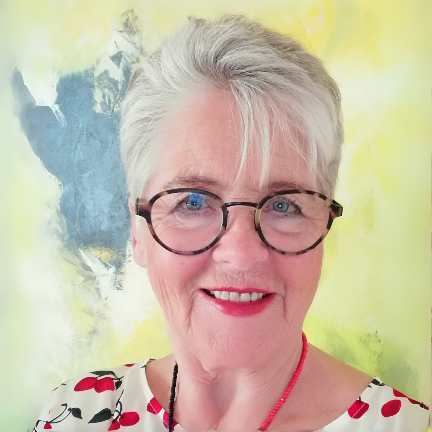 Künstlerin Marlis G Schill, Portraitfoto