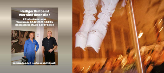 „Fotokunst von Camerados – provokante, dokumentarische Nahaufnahme von Körper, Blick und Identität. Konzeptuelle Ausstellung in Berlin, 20 Jahre Camerados.“