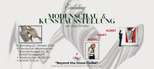 „Beyond the Dress Codes“ – Modenschau & Kunstausstellung von Kaja Schäfer