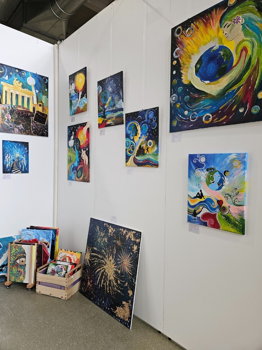 Foto einer Ausstellung von Carina Teufel.